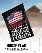Veteran Of The United States Marine Corps 29.5"x39.5" House Flag aos-house-flag-29-5-x-39-5-ghosted-lifestyle-01