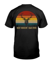 Best Buckin' Dad Ever Classic T-Shirt back
