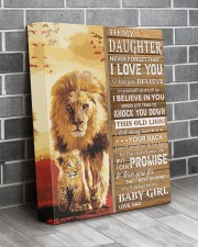 Lion- Never Forget That I Love You Dad-To-Daughter 11x14 Gallery Wrapped Canvas Prints aos-canvas-pgw-11x14-lifestyle-front-12