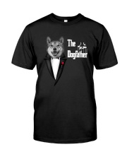 The DogFather Akita Classic T-Shirt front