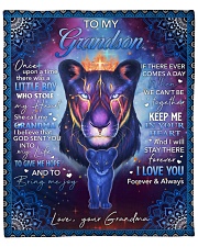 Once Upon A Time Wolf Grandma To Grandson Fleece Blanket - 50" x 60" front