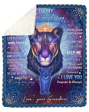 Once Upon A Time Wolf Grandma To Grandson Sherpa Fleece Blanket tile