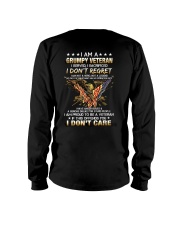 I am a grumpy veteran Long Sleeve Tee tile