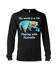 Cat World Map Long Sleeve Tee thumbnail