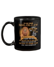 To My Dear Son-In-Law From Father-in-law Mug back