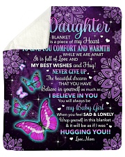 Inside This Blanket Is A Piece Mom To Daughter Sherpa Fleece Blanket tile