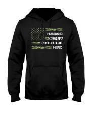 Husband Grampy Protector Hero Hooded Sweatshirt tile