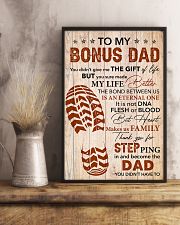Bonus Dad -Thank you Steping in and become the Dad 11x17 Poster lifestyle-poster-3