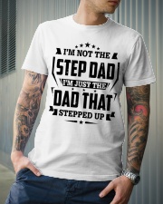 I'm just the Dad that stepped up Classic T-Shirt lifestyle-mens-crewneck-front-6