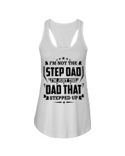 I'm just the Dad that stepped up Ladies Flowy Tank tile