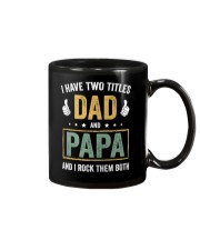 I Have Two Titles Dad And Papa Mug thumbnail