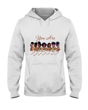 U are amazing important special loved unique kind Hooded Sweatshirt tile