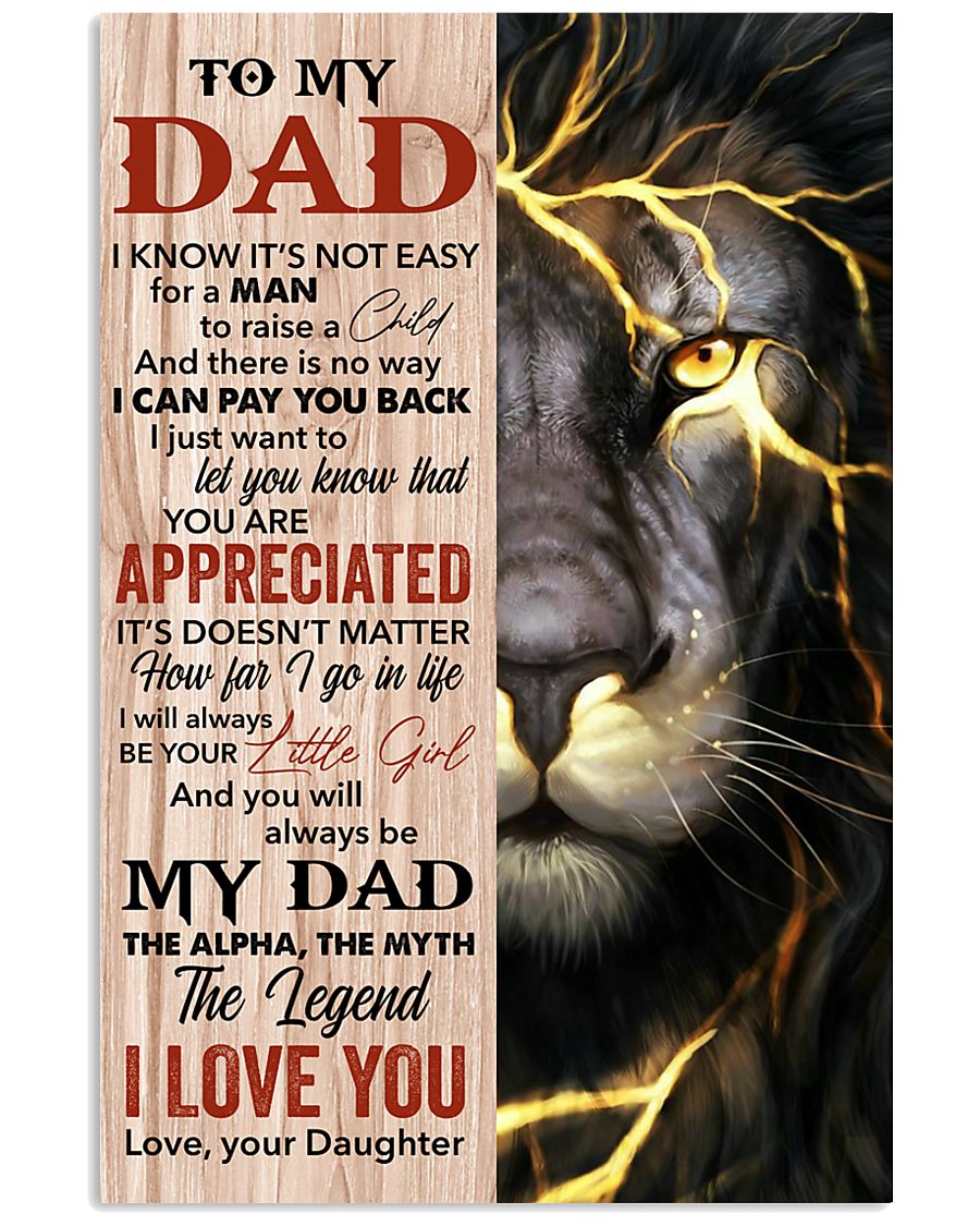 Lion You'll Always Be My Dad The Legend - For Dad 11x17 Poster
