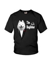The DogFather Samoyed Youth T-Shirt thumbnail