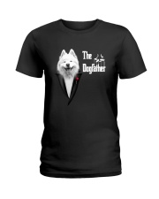 The DogFather Samoyed Ladies T-Shirt thumbnail