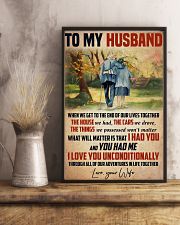 Husband I Love You Unconditionally 11x17 Poster lifestyle-poster-3