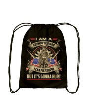 I Am A Grumpy Old Man Drawstring Bag tile
