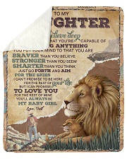 Want U To Believe Deep In Your Heart To Daughter Sherpa Fleece Blanket tile