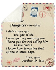 Didn't Give U The Gift-Mother-InLaw Daughter-InLaw Sherpa Fleece Blanket tile