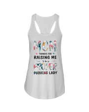 Mom Thanks For Raising Me Ladies Flowy Tank thumbnail