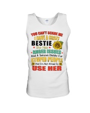 I Have A Crazy Bestie She Has Anger Issues Unisex Tank tile