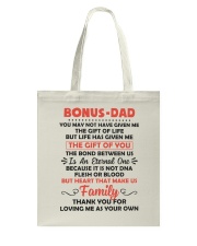 Bonus Dad Tote Bag thumbnail
