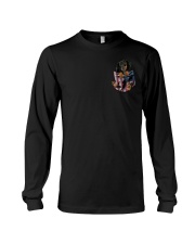 Dachshund Flag Pocket Long Sleeve Tee thumbnail