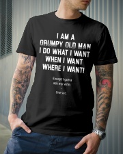 I am a grumpy old man Classic T-Shirt lifestyle-mens-crewneck-front-6