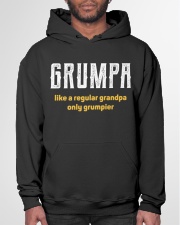 Grumpa Like A Regular Grandpa Only Grumpier Hooded Sweatshirt garment-hooded-sweatshirt-front-03