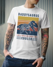 Daddysaurus Like A Regular Daddy But Cooler Classic T-Shirt lifestyle-mens-crewneck-front-6