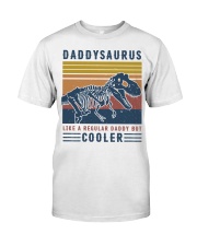 Daddysaurus Like A Regular Daddy But Cooler Premium Fit Mens Tee tile