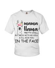 Mama Llama kick you in the face Youth T-Shirt thumbnail