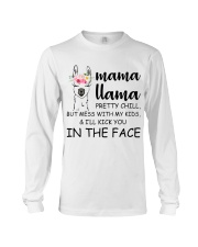 Mama Llama kick you in the face Long Sleeve Tee thumbnail