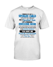 I'm A Spoiled Son Of A Freaking Awesome Mom Premium Fit Mens Tee thumbnail
