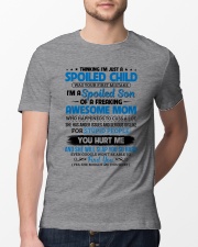 I'm A Spoiled Son Of A Freaking Awesome Mom Classic T-Shirt lifestyle-mens-crewneck-front-13