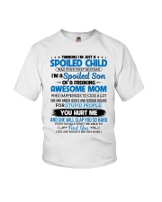I'm A Spoiled Son Of A Freaking Awesome Mom Youth T-Shirt thumbnail