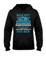 Back Off I Have A Crazy Bonus Daughter Hooded Sweatshirt thumbnail
