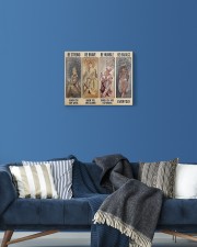 Be Strong Be Brave Be Humble Be Badass Hippie 14x11 Gallery Wrapped Canvas Prints aos-canvas-pgw-14x11-lifestyle-front-06