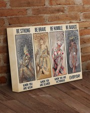 Be Strong Be Brave Be Humble Be Badass Hippie 14x11 Gallery Wrapped Canvas Prints aos-canvas-pgw-14x11-lifestyle-front-09