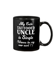 My Cute Tattooed Uncle Is Single Mug thumbnail