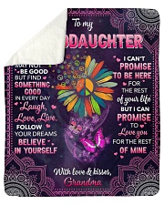 Every Day May Not Be Good Hippie GM To GD Sherpa Fleece Blanket - 50" x 60" thumbnail