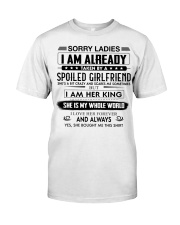 Sorry Ladies I'm Already Taken By A Girlfriend Premium Fit Mens Tee tile
