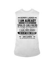 Sorry Ladies I'm Already Taken By A Girlfriend Sleeveless Tee tile