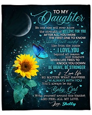 Personalized - No One Else Will Ever To Daughter Fleece Blanket - 50" x 60" front