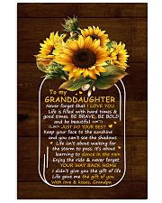 Never 4get That I Love U Grandpa To Granddaughter Vertical Poster tile