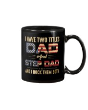 I have two titles Dad and StepDad Flag Mug thumbnail