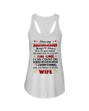 I Love My Husband Ladies Flowy Tank thumbnail