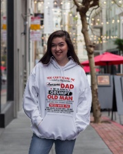 U Can't Scare Me I Have A Awesome Dad To Daughter Hooded Sweatshirt lifestyle-unisex-hoodie-front-2