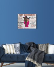 When Life's Troubles Try To Scare To Granddaughter 14x11 Gallery Wrapped Canvas Prints aos-canvas-pgw-14x11-lifestyle-front-06