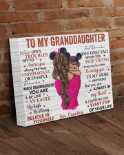 When Life's Troubles Try To Scare To Granddaughter 14x11 Gallery Wrapped Canvas Prints aos-canvas-pgw-14x11-lifestyle-front-09